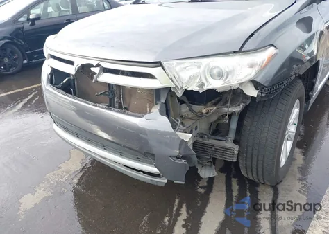 2012 Toyota Highlander Base V6 from USA, damaged, VIN 5TDZK3EHXCS086632
